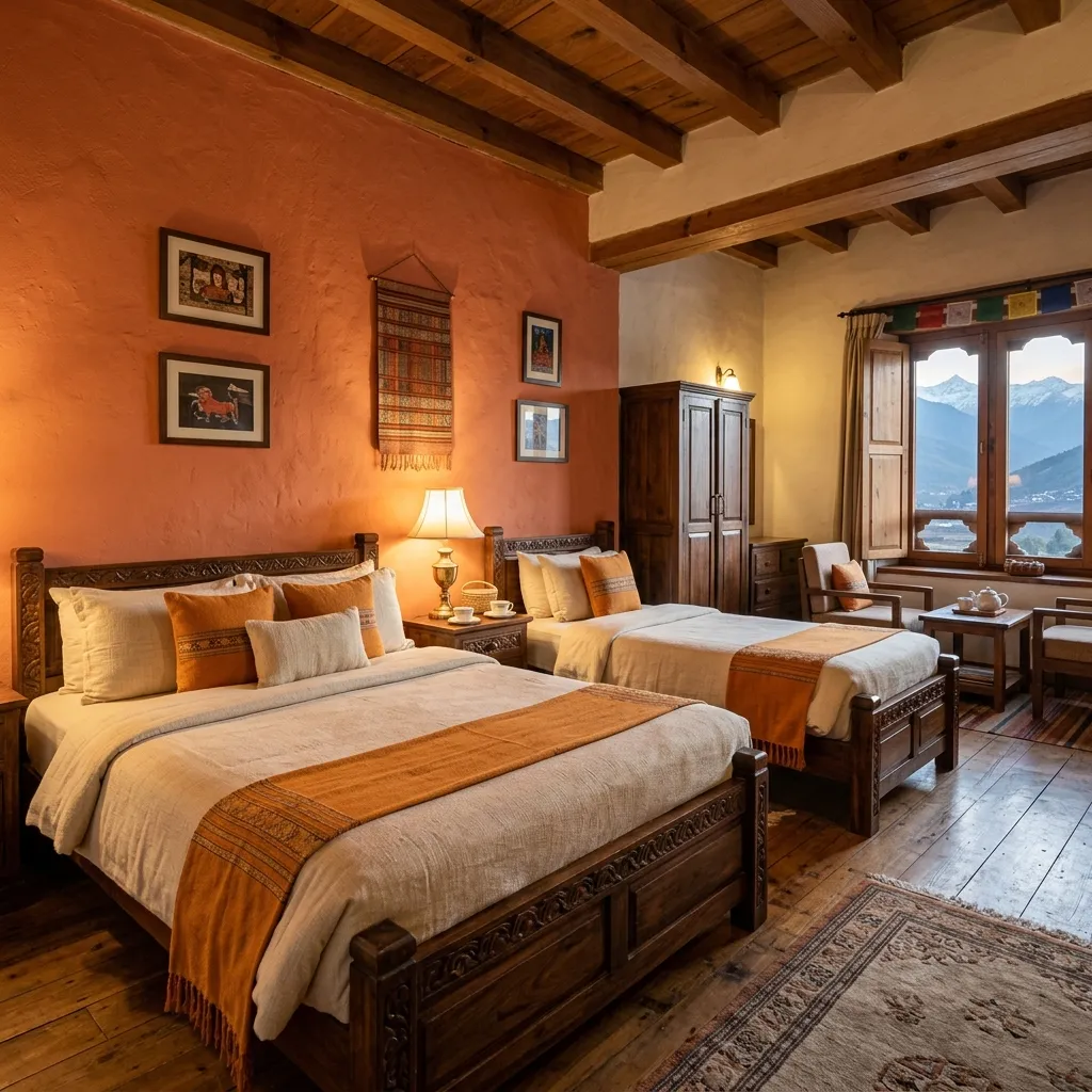 Spacious AC Room interior